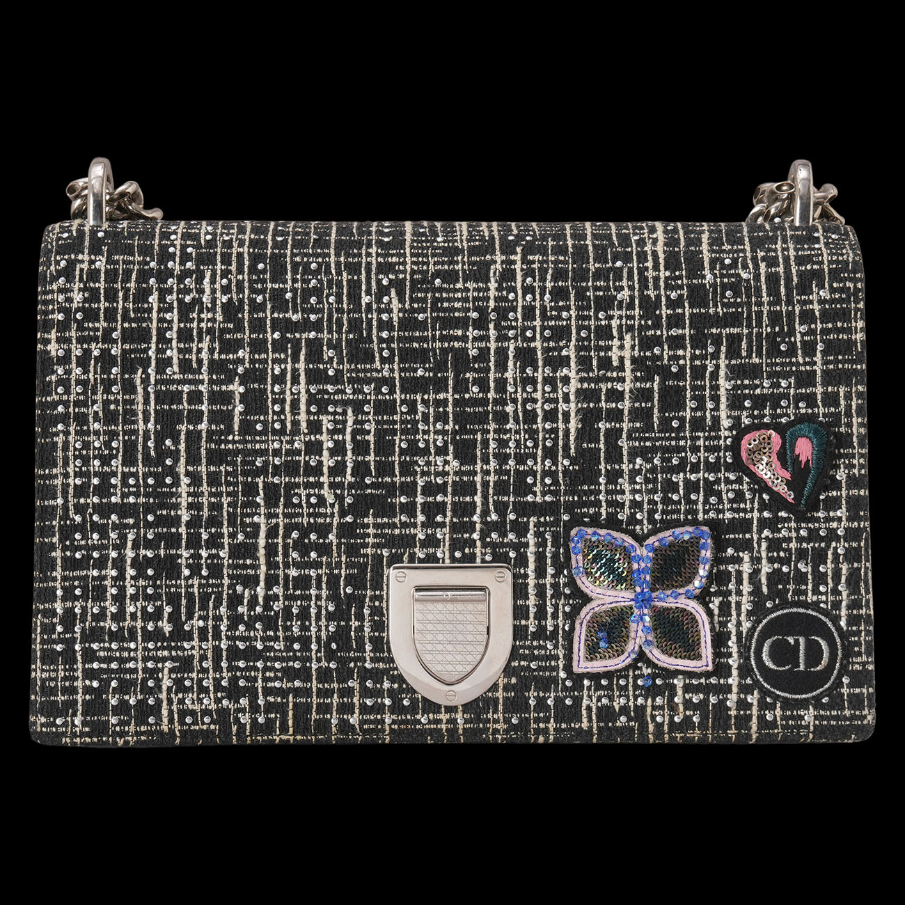 CHRISTIAN DIOR(USED)디올 디오라마 멀티패치 체인숄더백